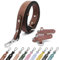 PP-LT-0005 Leder Schulterriemen Taschenriemen Umhängegurt Lederriemen Trageriemen Schultergurte Gurt Riemen für Crossbody Bag Strap Taschenband braun