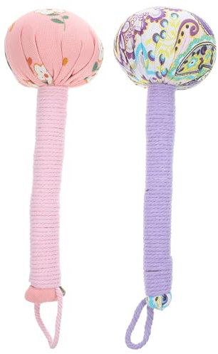 NOLITOY 2 Pièces Marteau De Massage Corporel Masseurs De Manuels Chinois Tai Chi Balle Marteau De Massage Portable Outil De Massage Du Corps Entier Pour Les Muscles Du Cou Et Des