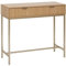 5five - Console tasso l80,5cm Effet Bois Naturel