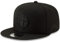 New Era NFL 9FIFTY Black On Black Adjustable Snapback Hat Cap One Size Fits All, Tennessee Titans, Einheitsgr��e