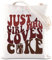 FOTAP Soda Tragetasche Just A Girl Who Loves Cola Sommerausflug, Geschenk, Limonadenliebhaber, Cola-Trinker, Fan, Loves Coke UK, 14.56INCHES