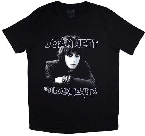 Rock Off officially licensed products Joan Jett and The Blackhearts Photo T Shirt L