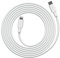 Avolt Cable 1 USB auf Lightning Kabel – 2 m MFi-zertifiziert, 60 W Schnellladen für iPhone, iPad – langlebiges & flexibles Silikon – Lightning-Ladekabel im skandinavischen Design (USB-C, Weiß)