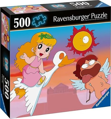 Ravensburger - Puzzle 500 Pieces | Pollon 80s | Jigsaw Puzzle for Adults 500 Pieces | Manga Puzle | Brain Teaser Adults and Children +14 Years | Gift for Him and Her
