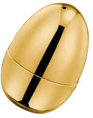 Azxcvbnm Estuche para palillos de dientes en forma de huevo, de acero inoxidable 304, dispensador de palillos de dientes para escritorio de oficina y mesa de comedor, accesorios de cocina