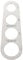 GZSYWZ Spaghetti Measurer Tool - Stainless Steel Pasta Portion Measure Tool 4-Holes Spaghetti Noodle Measuring Ruler Portion Control Tool