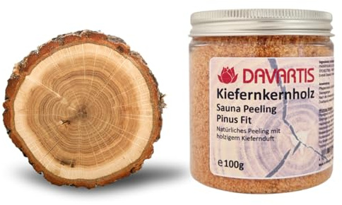 Davartis - Sauna Körper Peeling Kiefernkernholz - 100g