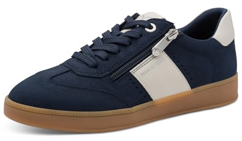 MARCO TOZZI Damen Sneaker weiches Feel Me Wechselfußbett weiches Innenfutter Modern