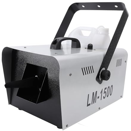 Bewinner Schneemaschine 1500 W, Schneeflocken-Maker, Künstlicher Schneegenerator mit Fernbedienung für Veranstaltungen Im Innen- und Außenbereich, Weihnachtsfeiern, Hochzeiten, (EU-Stecker 100–240 V)