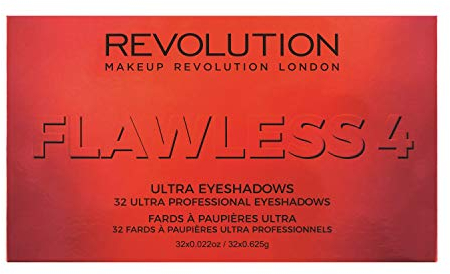 Makeup Revolution London Palette con 34 Ombretti Ultra Professionali, Flawless 4-626 g