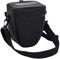 Tasmanian Tiger TT Focus ML Camera Bag Gepolsterte Kamera-Tasche stoßfest als Umhängetasche Gürteltasche Schultertasche nutzbar für System-Kamera, DSLR, DSLM, Spiegelreflex (Schwarz)