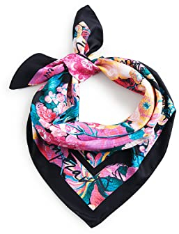 Desigual Women's Scarf_Phantom 2000 Black Winter Accessory Set, U