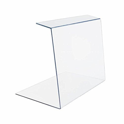 BISKAMI Spuckschutz Hustenschutz für die Gastronomie - Verkaufstheke und Kuchen-Vitrine - 40cm