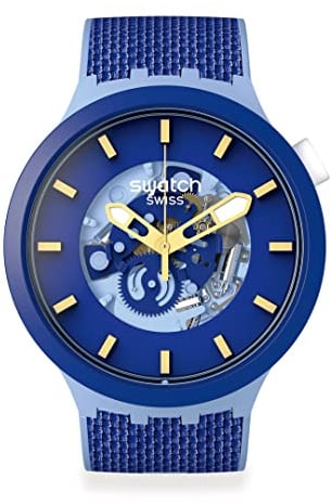 Reloj Hombre Swatch Bouncing Blue (Ø 47 mm)
