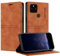 TOUCASA Coque pour Google Pixel 5 XL 4G 5G/Pixel 4A 5G, Housse en Cuir PU Portefeuille Etui, TPU Fonction Support Anti-Choc Folio Magnetique Compatible avec Google 5 XL 4G 5G (Marron)