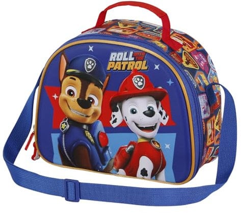 Paw Patrol Duty-3D Frühstückstasche, Mehrfarbig, 25,5 x 20 cm