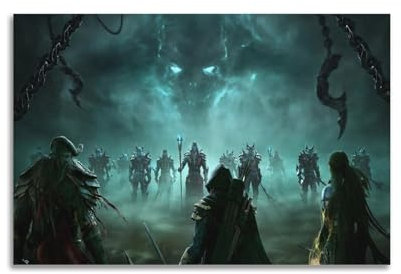 Quem The Elder Scrolls V Skyrim Spielposter, dekoratives Gemälde, Leinwand, Wandposter und Kunstdruck, moderne Familienschlafzimmer-Dekoration, Poster, 20 x 30 cm