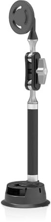 FiTSTILL Compatible con soporte de ventosa Go Pro Max Mini Hero 12 11 10 9 8 7 6 5, DJI Pocket 2, Insta One RS, R, ONE X3, X2, con adaptador de rosca estándar de 1/10.2 cm-20, mecanismo de cabeza de