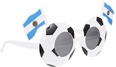 VALICLUD Fußball-partyzubehör Sonnenbrille Mit England-flagge Brille in Fußballform