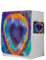 Highdi 3D Funda de Lavadora Cubierta, Secadoras de Carga Frontal Protector Exterior Cubierta a Prueba de Polvo (Tinte por Goteo 2,Capacidad M 8~10kg)