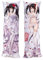 Anime Körper Kissenbezug Dakimakura Date A LIVE Impact Tokisaki Kurumi 150x50cm (59in x 19.6in) Bettwäsche Kissenbezüge Umarmung Körper Kissenbezug Abdeckung Doppelseitig Natürlicher Samt
