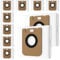 10 sacchetti per aspirapolvere Dreame D10 Plus / D10s / Z10 Pro / L10, pezzi di ricambio per robot aspirapolvere Dreame D10 Plus / D10s / Z10 Pro / L10