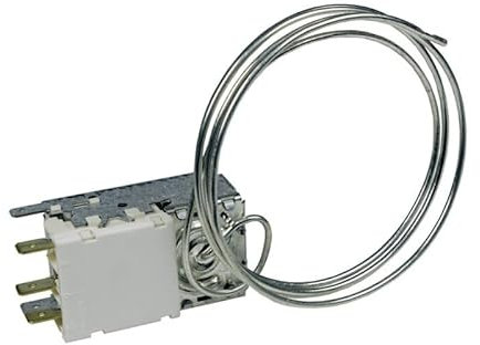 LUTH Premium Profi Parts Termostato K57-L5544 Ranco 1170 mm tubo capilar 3 x 6,3 mm Amp compatible con Electrolux 2262149293 para frigorífico