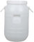 LOVIVER Seau en polypropylène avec Couvercle, conteneur de Stockage des Aliments, Organisateur, Seau d'eau Pratique, bac de Rangement pour Outils de Riz, 15 L Round