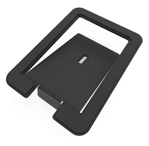 SUBLXPoten Lautsprecher Ständer 16° Neigungswinkel Desktop-Computer-Lautsprecher-Halterung, Metall-Audio-Ständer, aktives Lautsprecher-Zubehör Boxenständer(Black)