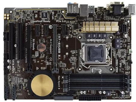 WLTDYZZLDN Scheda Madre Z97 LGA 1150 Fit for ASUS Z97-E/USB 3.1 DDR3 32 GB RAM Kit Xeon Intel Core I7 4770K CPU DVI HDMI M.2 SATA3 ATX PCI-E 3.0 Motherboard