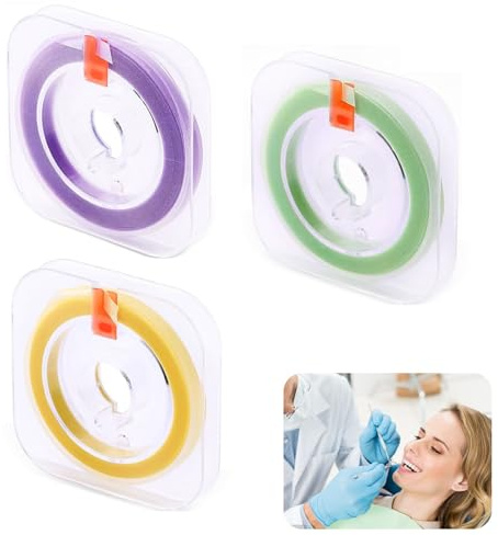 3 Bände Zahn Schleifpapier, Zahnpolierstreifen, Zahnsteinentferner