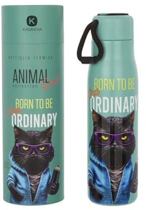 Bottiglia termica 500 ml Gatto Animal Collection