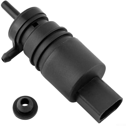 Wodsty Pompe de lave-glace de voiture 12 V pour E36 E46 E53 X5 Z4 E38 E39 E60 E65, OEM 1J5955651 2218690121, noir
