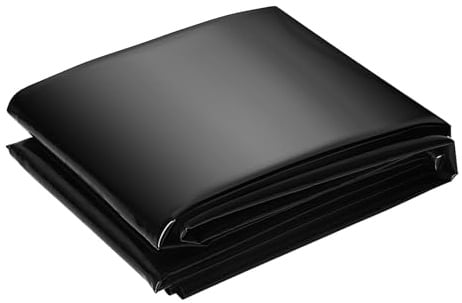 Garvee 4.6m x 6.1m 20 Mil Teichfolie Aus Strapazierfähigem LLDPE-Material, | UV-Beständig Und Flexibel, Ideal Teichbecken, Koiteiche, Wasserfälle, Springbrunnen Und Wassergärten, Reiß Durchstoßfest