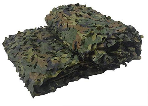 OUMIZHI-Waldlandschaft Camouflage Netz Tarnnetz Jagd Outdoor