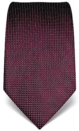 Vincenzo Boretti Herren Krawatte reine Seide gepunktet edel Männer-Design zum Hemd mit Anzug für Business Hochzeit 8 cm schmal/breit aubergine