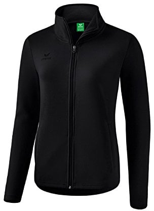 Erima Casual Basics Sweatjacke Damen Dunkel schwarz, 42 Damen