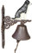 AB Tools Border Collie Sheepdog Bell Dog Gate Farm Cast Iron Sign Plaque Door Wall House