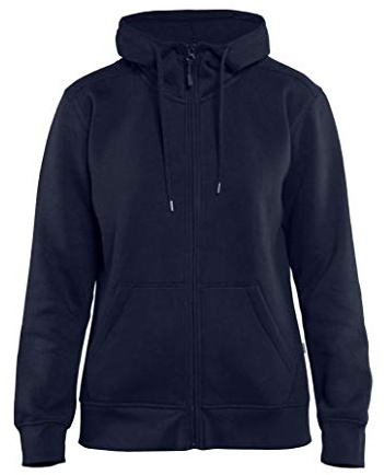 Blakläder 339510488800XXL Damen Hoodie Größe mit Reißverschluss in marineblau, XXL