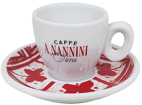Caffé A. Nanninni Espressotasse, Porzellan, Espresso, Tasse, 50 ml