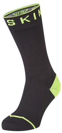 SEALSKINZ Briston | Waterproof All Weather Mid Length Sock with Hydrostop