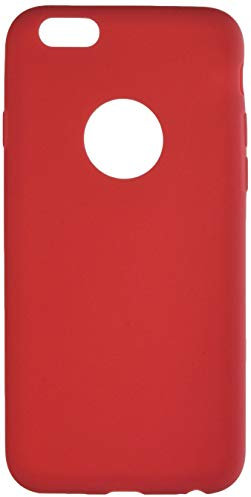 Silicone Case for Apple iPhone 6/6S Ultra Thin Matte Soft Gel Protection Red