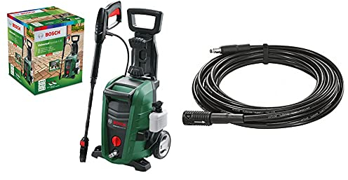 Bosch Hochdruckreiniger UniversalAquatak 135 (1900 Watt, Druck: 135 bar, max. Fördermenge: 410 l/h, im Karton) + Verlängerungsschlauch für Bosch Hochdruckreiniger (AQT 33-10, AQT 35-12, AQT 37-13)