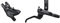 SHIMANO 4550170687038, Hydraulic Brake Kit DEORE M6100 Rear-2 Pistoncini Unisex Adulto, Standard