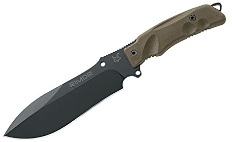 Fox Knives Unisex – Erwachsene Rimor OD Messer, Olive, 30,5 cm