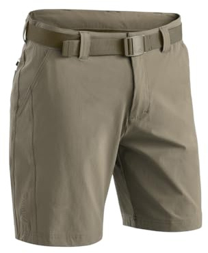 Maier Sports Nil Short M, Kurze Herren Wanderhose, Wasserabweisende Hose | Für Trekking und Hiking, Dryprotec für schnelles Trocknen, mSTRETCH pro 4 für mehr Komfort, Perfekt für den Sommer