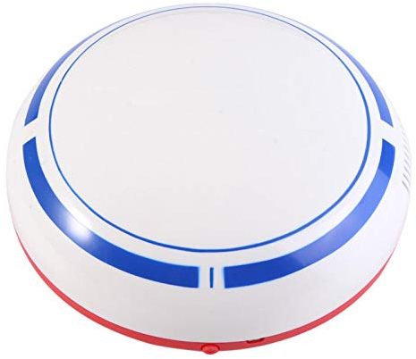 Kuuleyn Limpiador robótico, USB, Inteligente, automático, robótico, Limpiador de Pisos, máquina barredora de Polvo, ABS(Blanco)