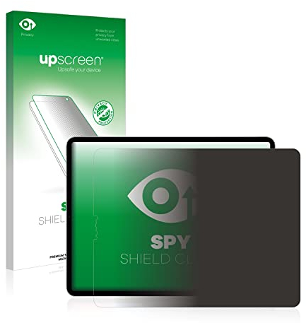 upscreen Anti-Spy Blickschutzfolie für Apple iPad Pro 12.9 2021 (im Querformat, 5. Gen.) Made in Germany, Privacy Folie [Blaulichtfilter]
