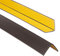 ProfiPVC Cornière PVC 30x30mm 165cm - Baguette d’angle de protection, profilé d'angle caoutchouc autoadhésif - Protection d'angles et rebords, flexible, facile à installer, Brun Foncé