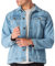 JMOJO - Western Denim Jacket Mens | Classic Trucker Denim Jackets For Men UK | Casual Outerwear mens jackets - Mens Jackets With Pocket | Button Down Mens Denim Jackets | Jean Jackets Mens